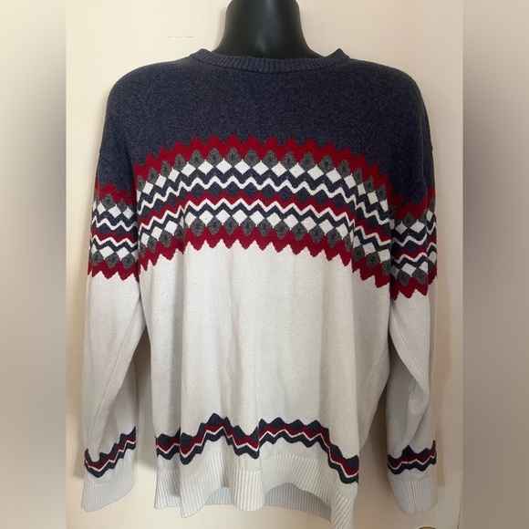Hollister Other - Hollister Navy, White, and Red Crewneck Sweater